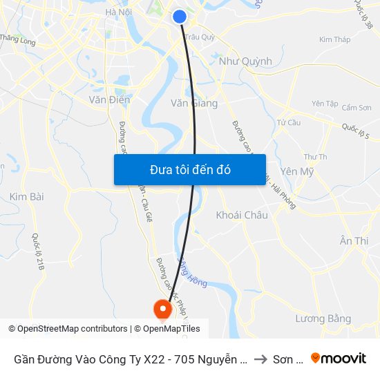 Gần Đường Vào Công Ty X22 - 705 Nguyễn Văn Linh to Sơn Hà map