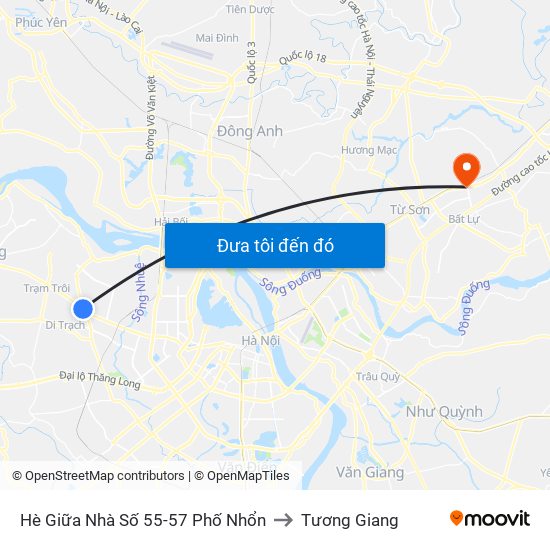 Hè Giữa Nhà Số 55-57 Phố Nhổn to Tương Giang map