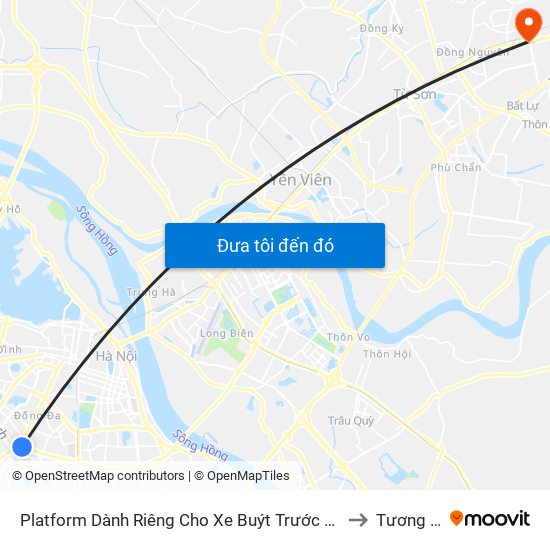 Platform Dành Riêng Cho Xe Buýt Trước Nhà 604 Trường Chinh to Tương Giang map