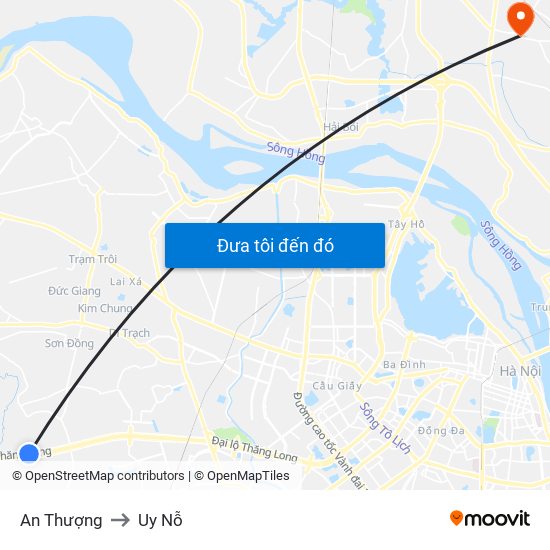 An Thượng to Uy Nỗ map