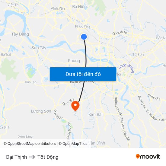 Đại Thịnh to Tốt Động map