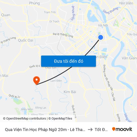 Qua Viện Tin Học Pháp Ngữ 20m - Lê Thanh Nghị to Tốt Động map