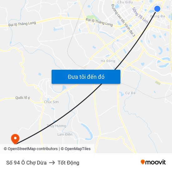 Số 94 Ô Chợ Dừa to Tốt Động map