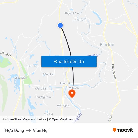 Hợp Đồng to Viên Nội map