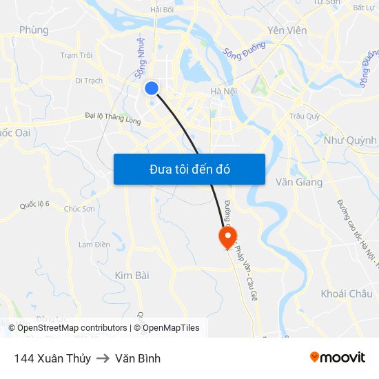 Gần Nhà Sách Sư Phạm (Đại Học Sư Phạm Hà Nội) - 136 Xuân Thủy to Văn Bình map