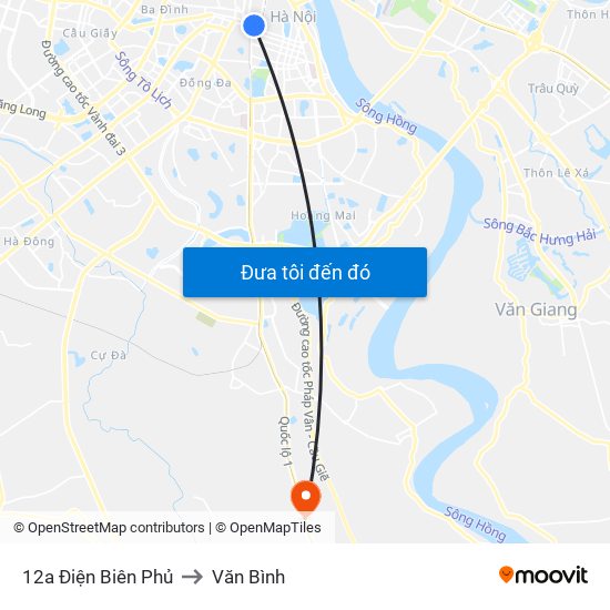 12a Điện Biên Phủ to Văn Bình map