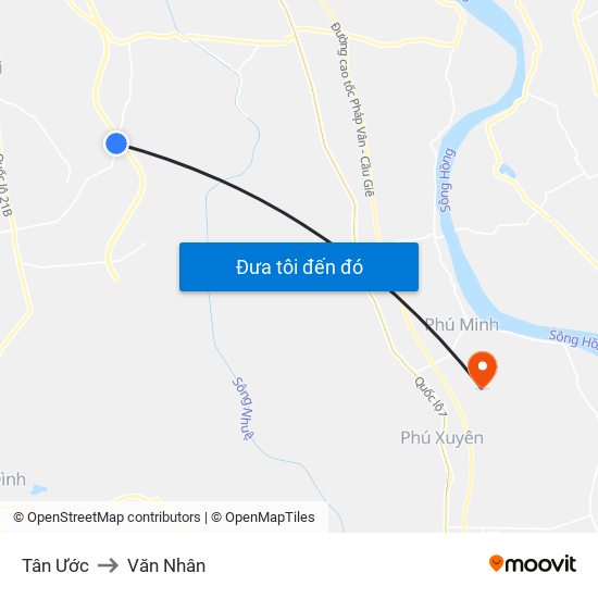 Tân Ước to Văn Nhân map