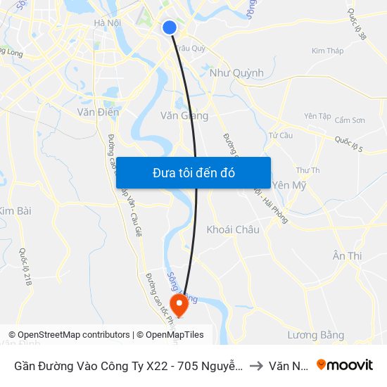 Gần Đường Vào Công Ty X22 - 705 Nguyễn Văn Linh to Văn Nhân map