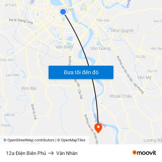 12a Điện Biên Phủ to Văn Nhân map