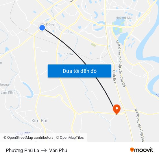 Phường Phú La to Văn Phú map