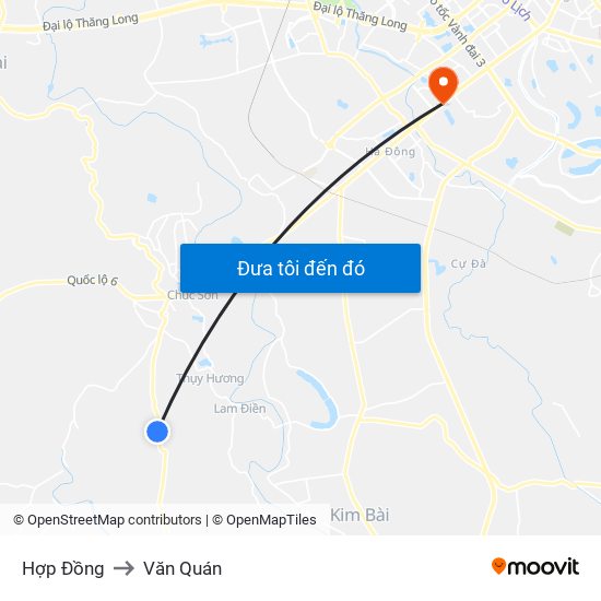 Hợp Đồng to Văn Quán map