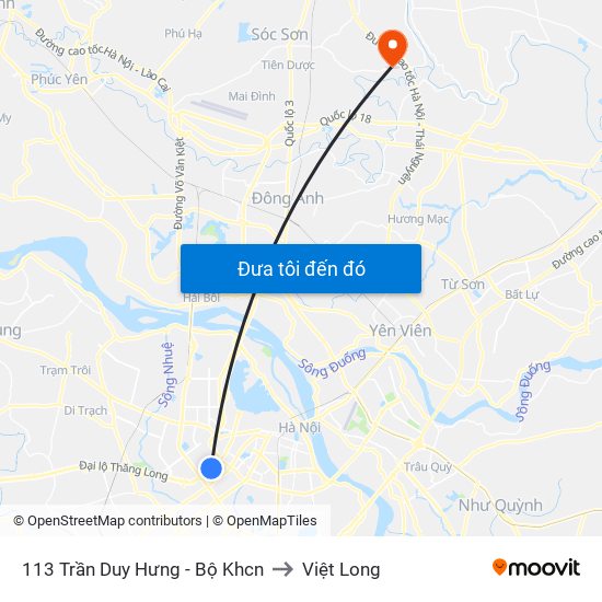 113 Trần Duy Hưng - Bộ Khcn to Việt Long map