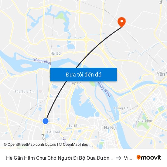 2b Phạm Văn Đồng to Việt Hùng map