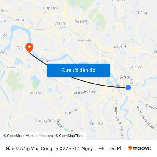 Gần Đường Vào Công Ty X22 - 705 Nguyễn Văn Linh to Tiên Phong map