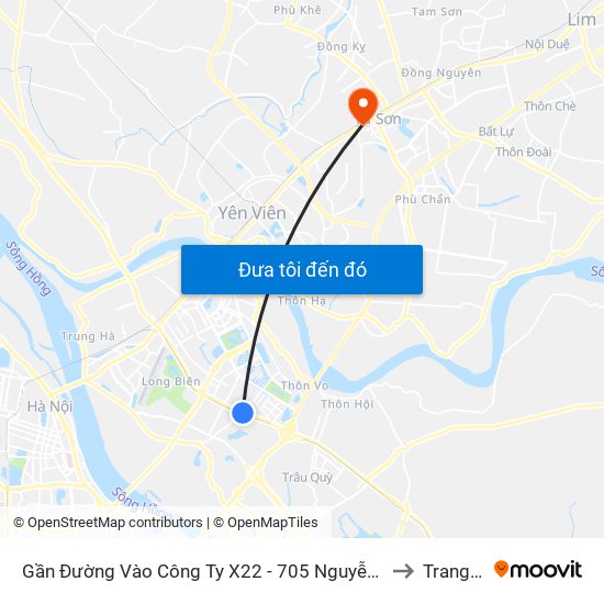 Gần Đường Vào Công Ty X22 - 705 Nguyễn Văn Linh to Trang Hạ map