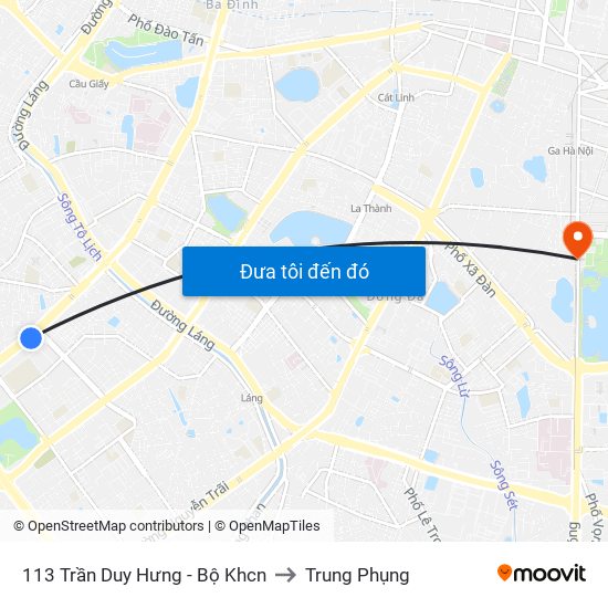 113 Trần Duy Hưng - Bộ Khcn to Trung Phụng map