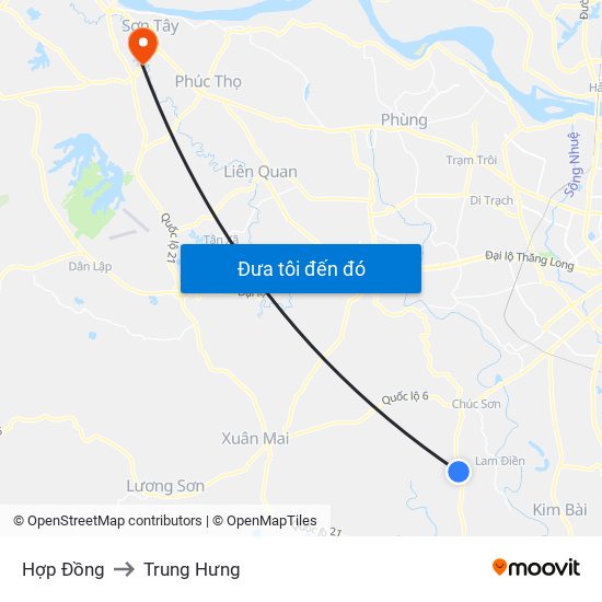 Hợp Đồng to Trung Hưng map