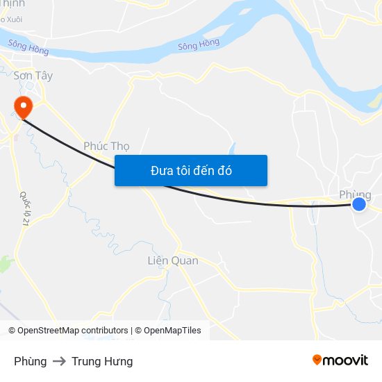 Phùng to Trung Hưng map