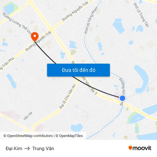 Đại Kim to Trung Văn map