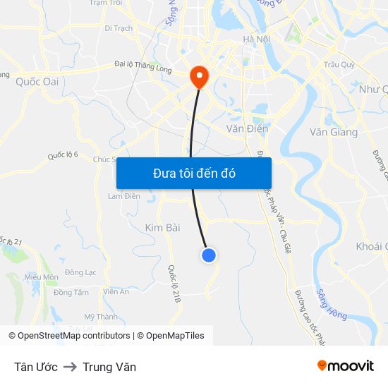 Tân Ước to Trung Văn map