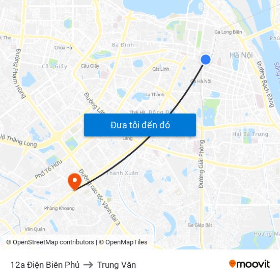 12a Điện Biên Phủ to Trung Văn map