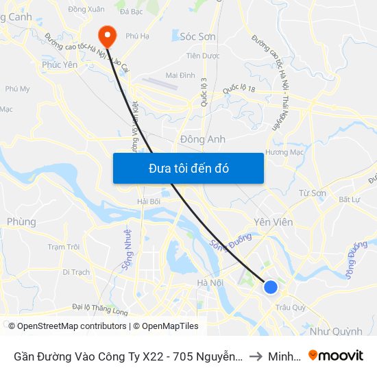 Gần Đường Vào Công Ty X22 - 705 Nguyễn Văn Linh to Minh Trí map