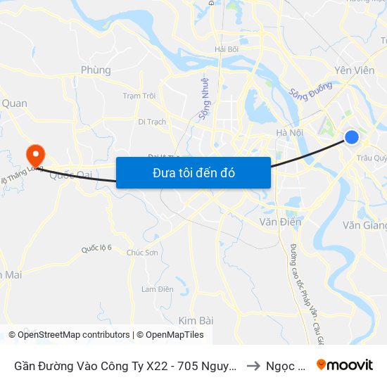 Gần Đường Vào Công Ty X22 - 705 Nguyễn Văn Linh to Ngọc Liệp map