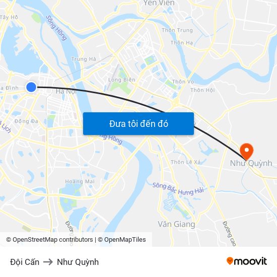 Đội Cấn to Như Quỳnh map