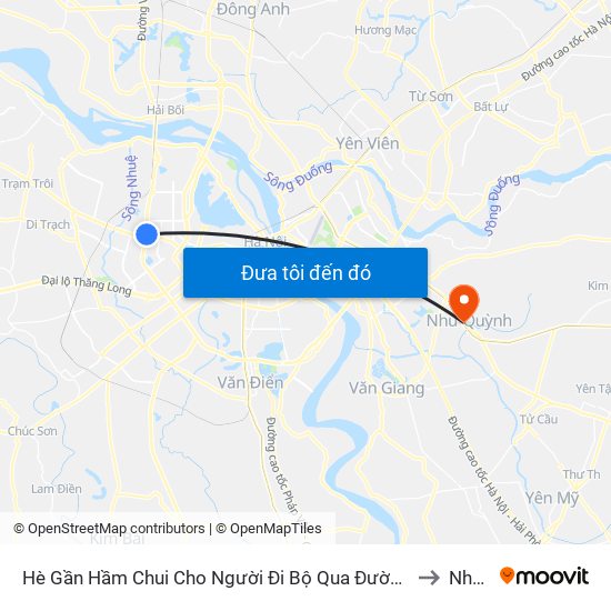 2b Phạm Văn Đồng to Như Quỳnh map