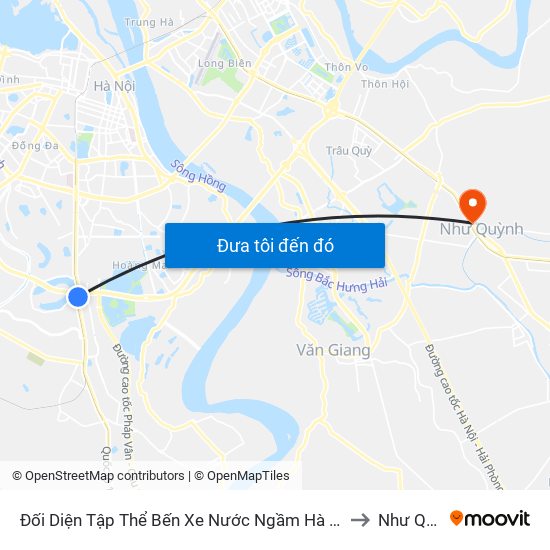 Đối Diện Tập Thể Bến Xe Nước Ngầm Hà Nội - Ngọc Hồi to Như Quỳnh map