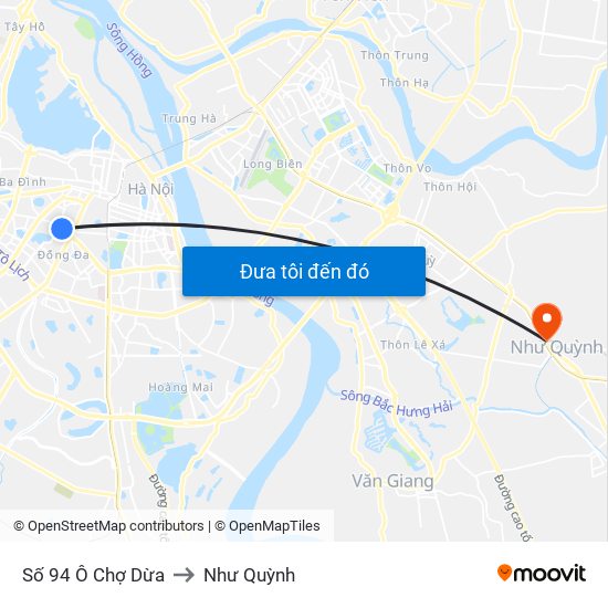 Số 94 Ô Chợ Dừa to Như Quỳnh map