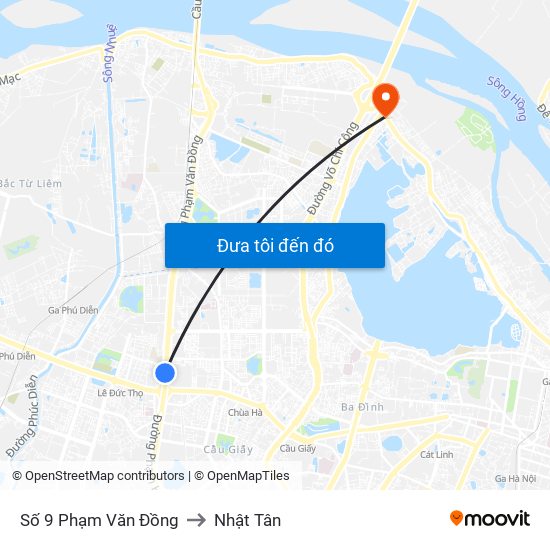 Trường Phổ Thông Hermam Gmeiner - Phạm Văn Đồng to Nhật Tân map