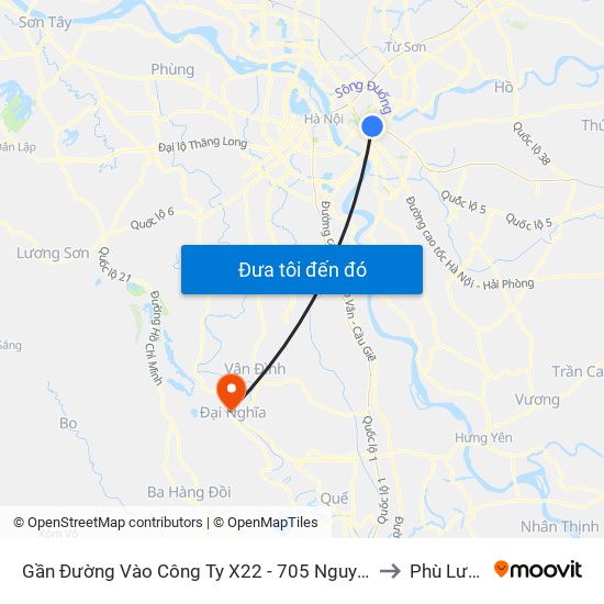 Gần Đường Vào Công Ty X22 - 705 Nguyễn Văn Linh to Phù Lưu Tế map