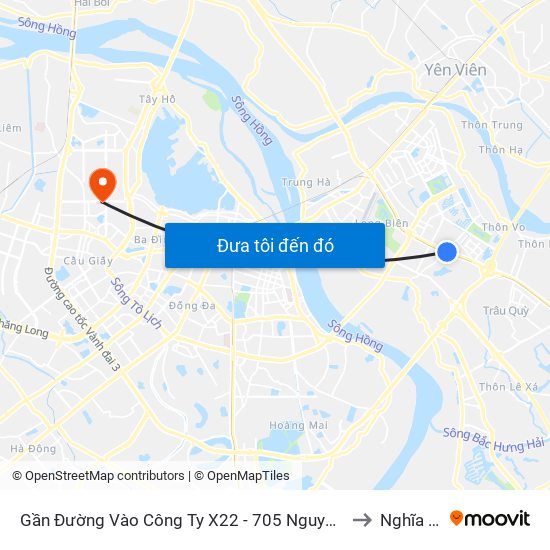 Gần Đường Vào Công Ty X22 - 705 Nguyễn Văn Linh to Nghĩa Tân map
