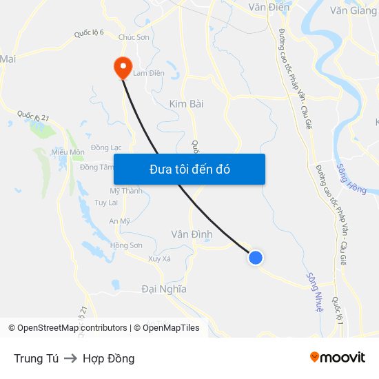 Trung Tú to Hợp Đồng map