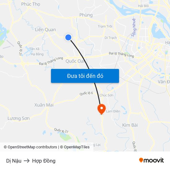 Dị Nậu to Hợp Đồng map