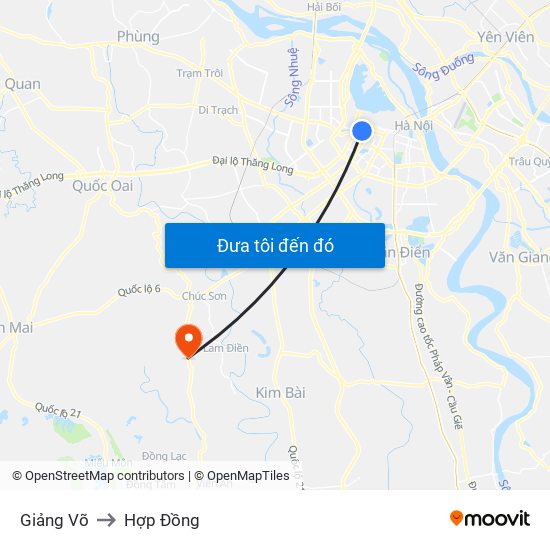 Giảng Võ to Hợp Đồng map