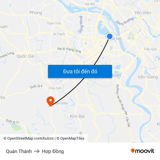 Quán Thánh to Hợp Đồng map