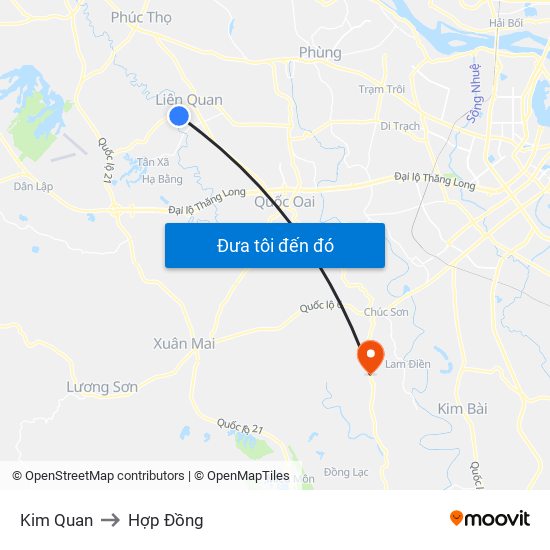 Kim Quan to Hợp Đồng map