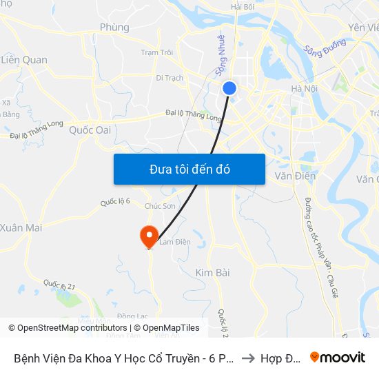 Công Ty Miwon - Phạm Hùng to Hợp Đồng map