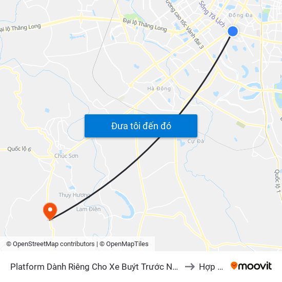 Platform Dành Riêng Cho Xe Buýt Trước Nhà 604 Trường Chinh to Hợp Đồng map
