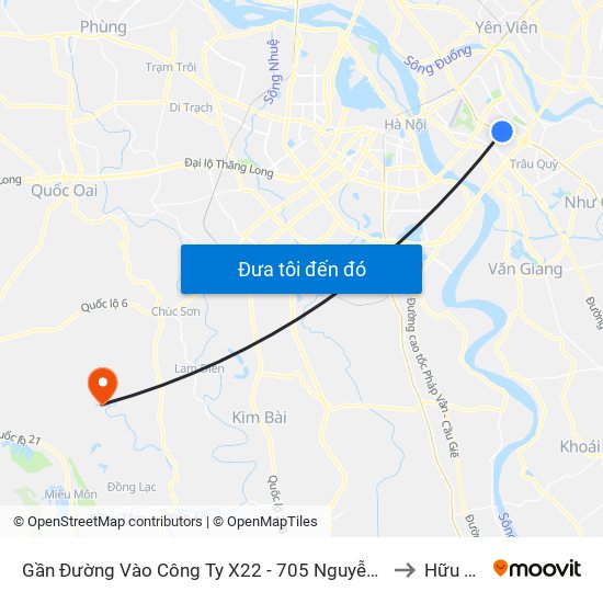 Gần Đường Vào Công Ty X22 - 705 Nguyễn Văn Linh to Hữu Văn map