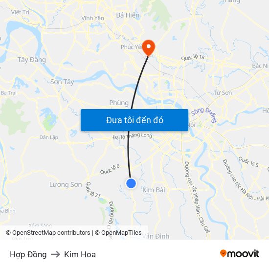 Hợp Đồng to Kim Hoa map