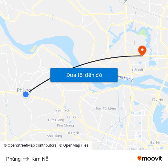 Phùng to Kim Nỗ map