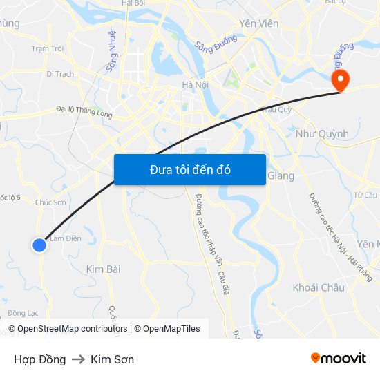 Hợp Đồng to Kim Sơn map