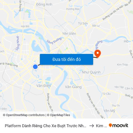 Platform Dành Riêng Cho Xe Buýt Trước Nhà 604 Trường Chinh to Kim Sơn map