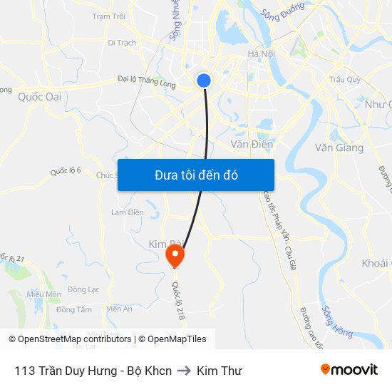 113 Trần Duy Hưng - Bộ Khcn to Kim Thư map