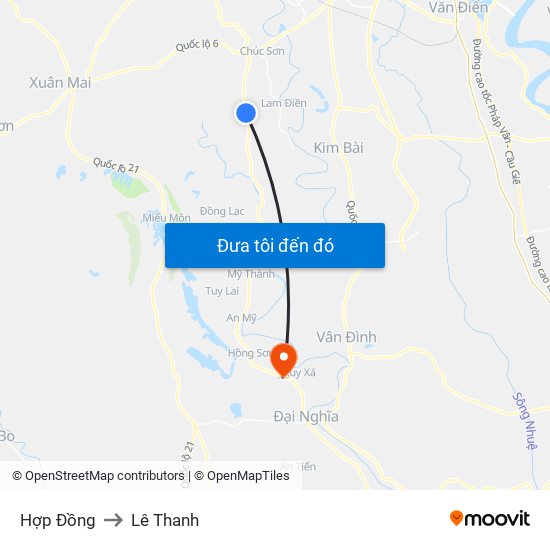 Hợp Đồng to Lê Thanh map