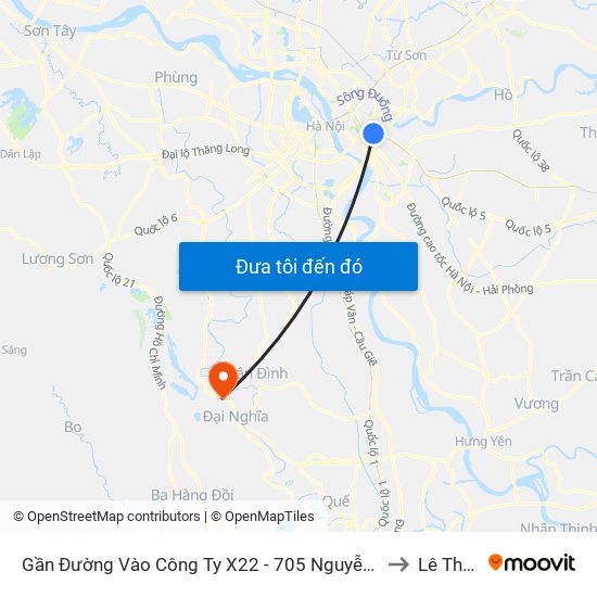 Gần Đường Vào Công Ty X22 - 705 Nguyễn Văn Linh to Lê Thanh map