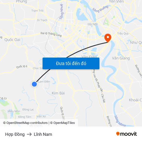 Hợp Đồng to Lĩnh Nam map